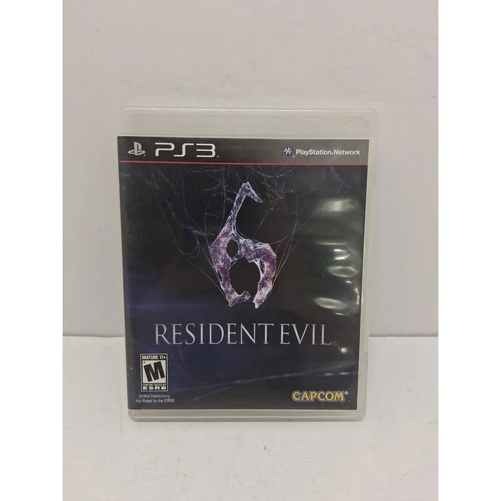 Resident Evil 6 PS3 Capcom PlayStation 3 Video Game Horror Action 2012